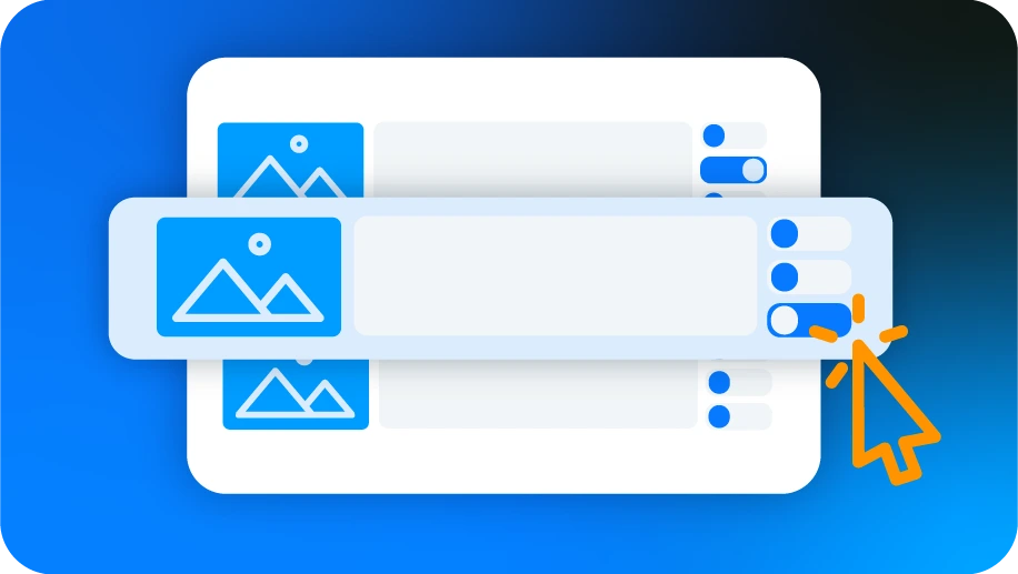 Drag-and-drop SOP builder
