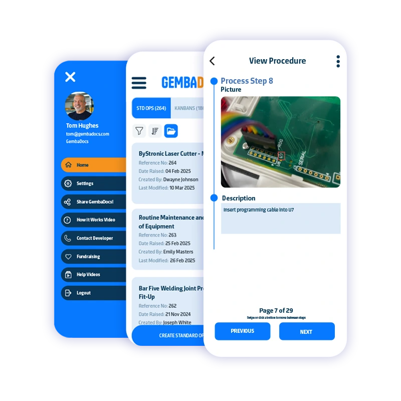 Work instruction software